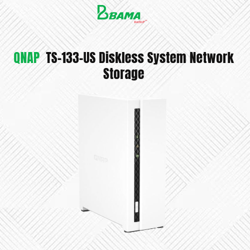 QNAP TS-133 - 1 Bay Diskless System Network Storage