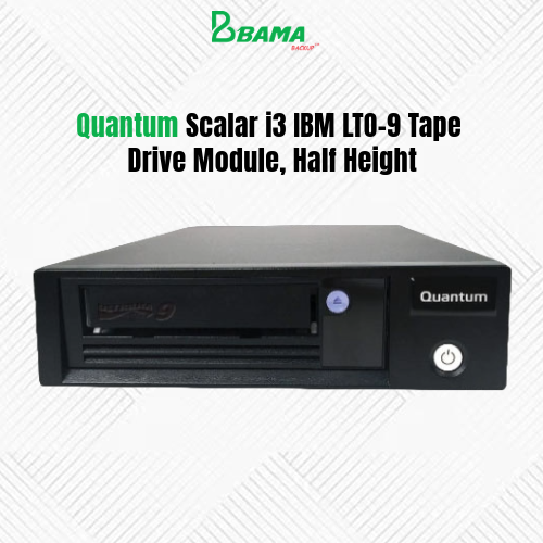 Quantum Scalar i3 IBM LTO-9 Tape Drive Module, Half Height, 12Gb SAS, Single mini-SAS-HD 8644 Port-LSC33-ATDX-L9NA