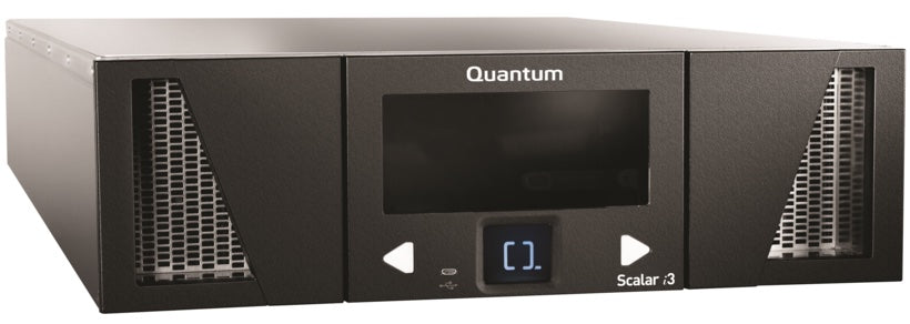 Biblioteca Quantum Scalar i3, módulo de control de 3U, 25 ranuras con licencia, sin unidades de cinta, el bastidor del equipo debe admitir una profundidad del producto de 36,4 pulgadas (92,5 cm) -LSC33-BSC0-001A1